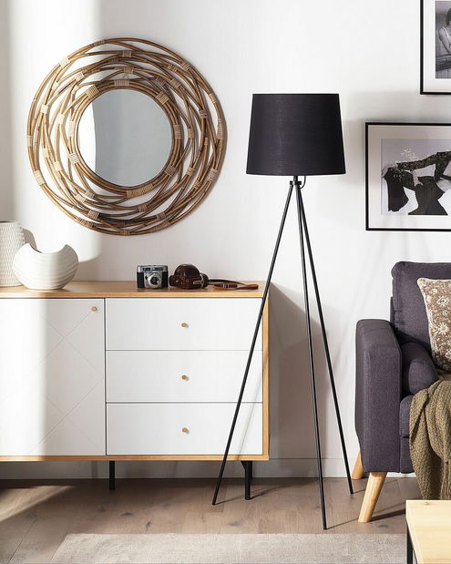 Stojanové svítidlo Sombre (černá)