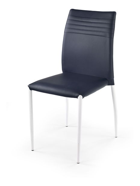 Jídelní židle K 168 bílá + černá