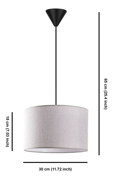 Stropní svítidlo Contemarto 1 (šedá)