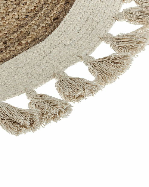 Koberec ⌀ 120 cm Samsu (béžová)