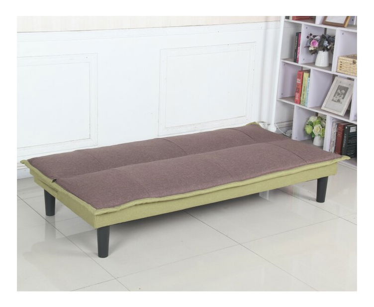 Pohovka Fimi (hnědá + zelená)