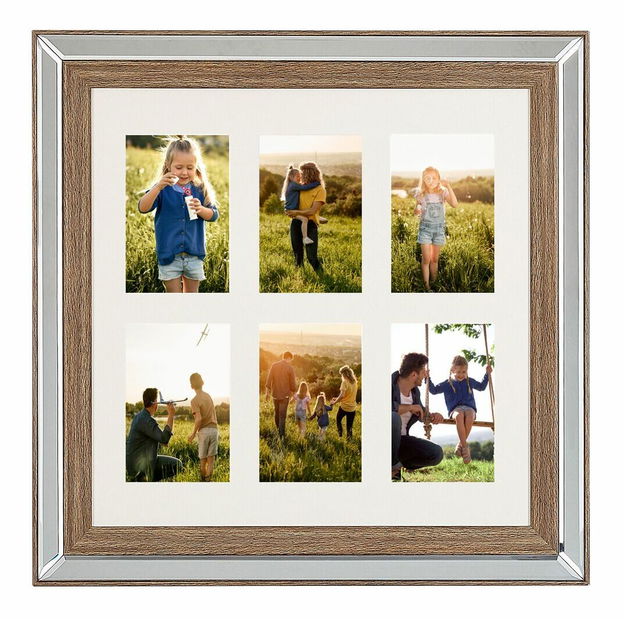 Fotorámeček SANA (stříbrná) (6 fotografií)