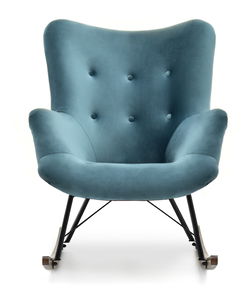 Houpací křeslo Laurentino (černá)