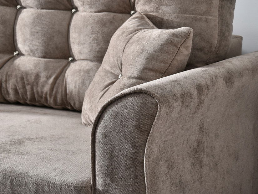 Pohovka dvousedačka Lirica (béžová)