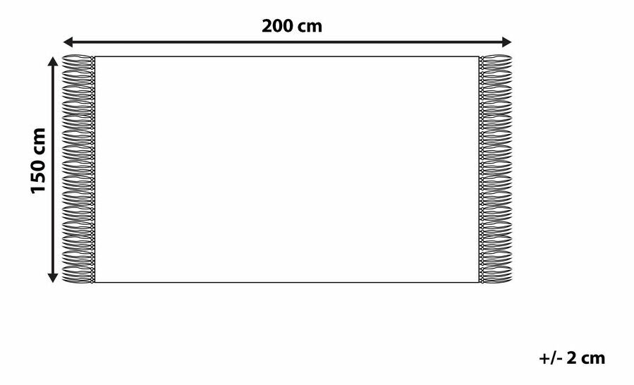 Deka 150x200 cm HAFFA (zelená)