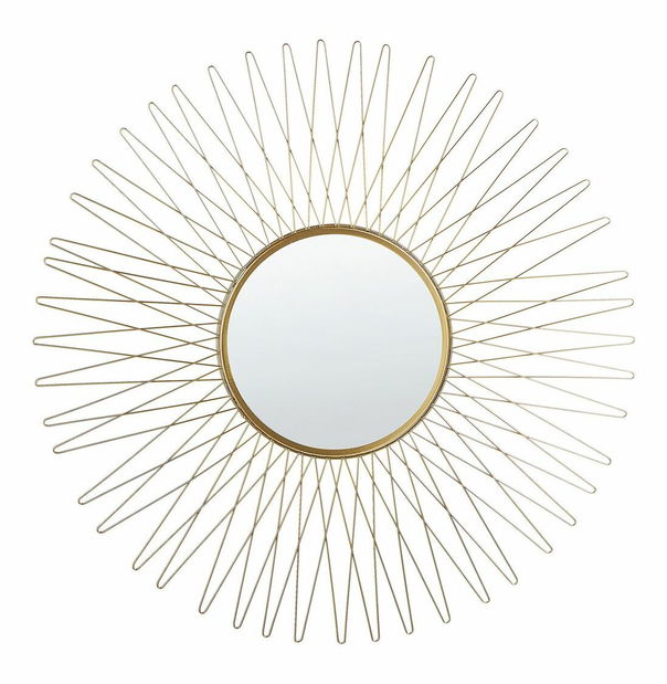 Nástěnné zrcadlo Shonelle (zlatá)