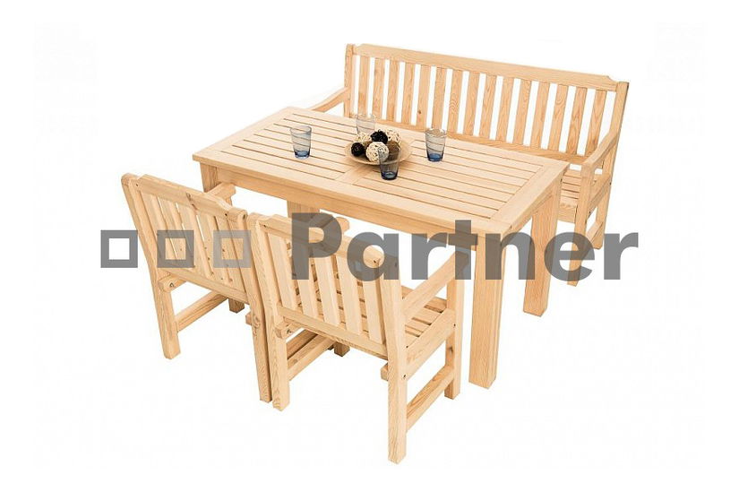 Zahradní stůl London (Borovice masiv)