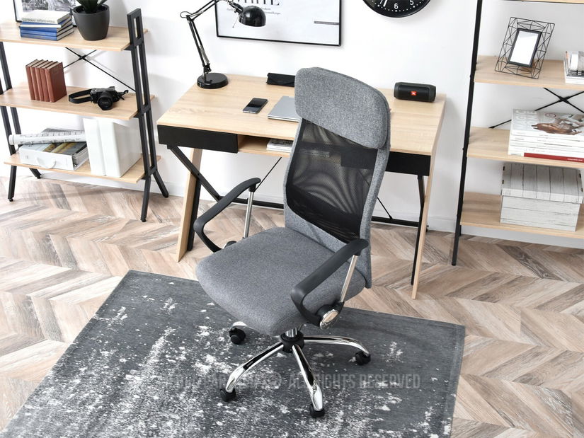 Křeslo Kuba (šedá + černá)