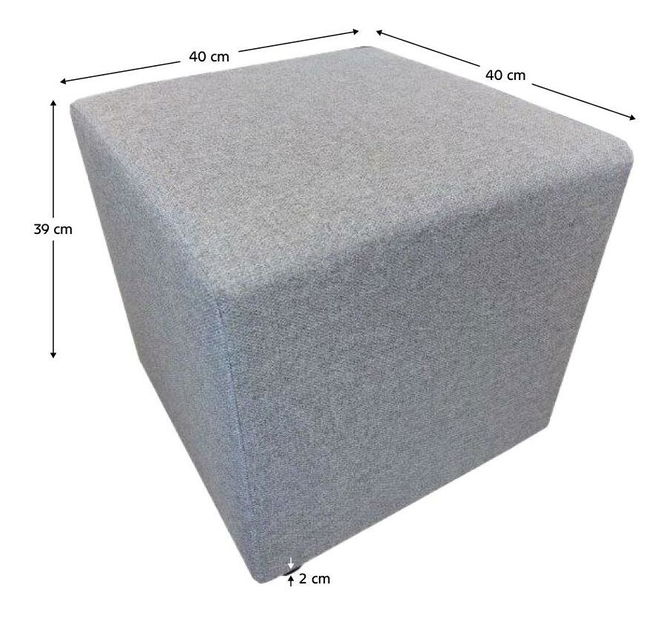 Taburetka Requisitos (šedá)