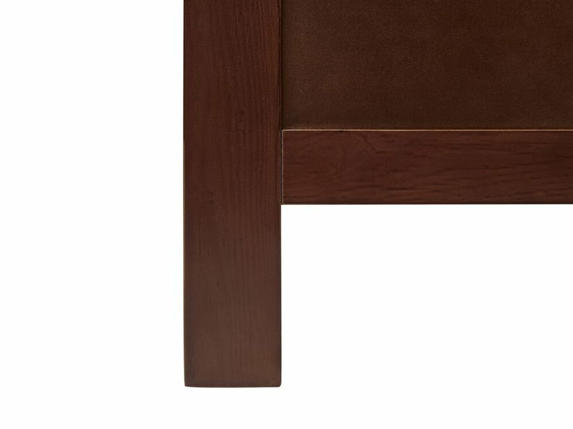 Manželská postel 180 cm Maye (tmavé dřevo)