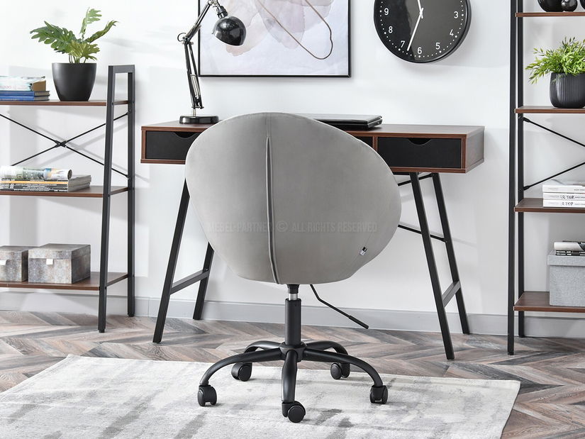 Křeslo Lush 4 (šedá + černá)
