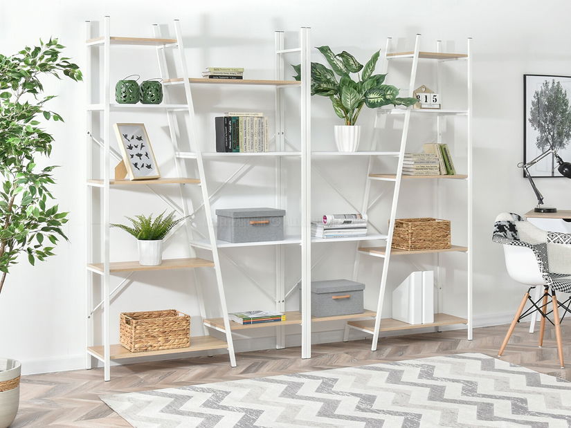 Regál Gecon Reg Zes (sonoma + bílá)