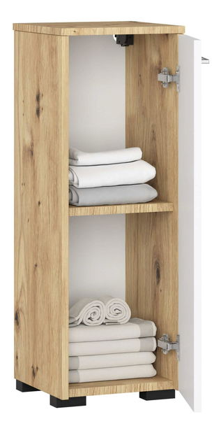 Koupelnová skříňka Farid TYP1 (dub artisan + bílá)