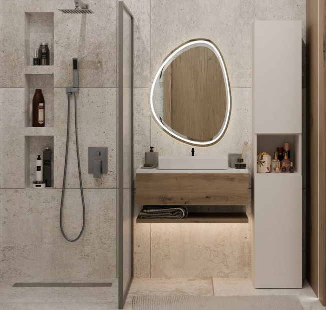 Koupelnová skříňka Neltossa 13 (kašmír)