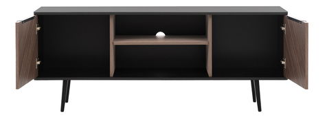 Sada nábytku do obývacího pokoje Prenamora I (černý grafit + captains deck)