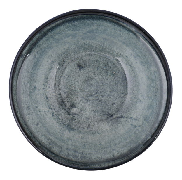 Jídelní souprava (24 ks.) Bentley (tmavě modrá + tyrkysová)