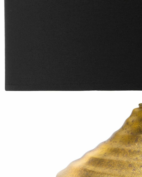 Stolní lampa Kuantan (zlatohnědá)