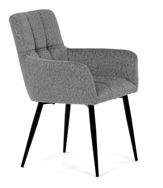 Jídelní židle Dedicada (světle šedá)