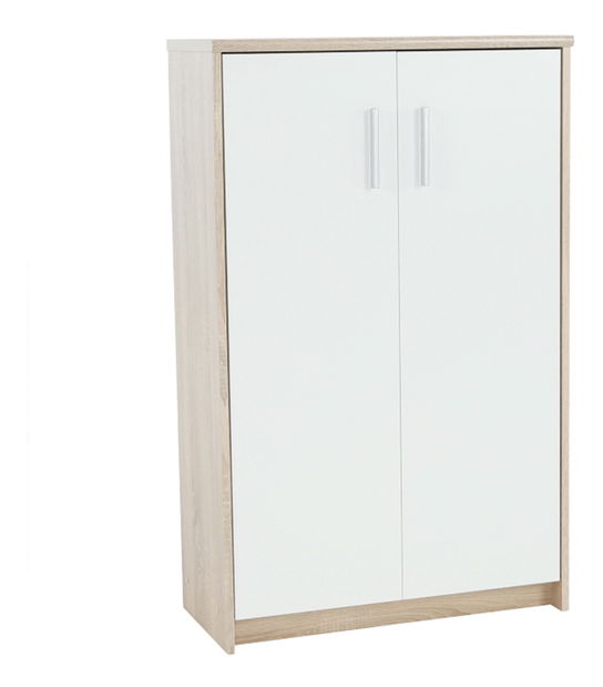 Skříňka Hansa 2 NEW 13 JH112 (dub sonoma + bílá)