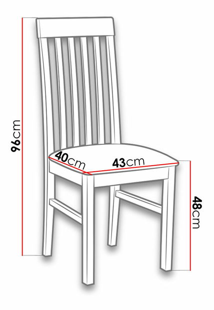 Jídelní židle Zefir *výprodej