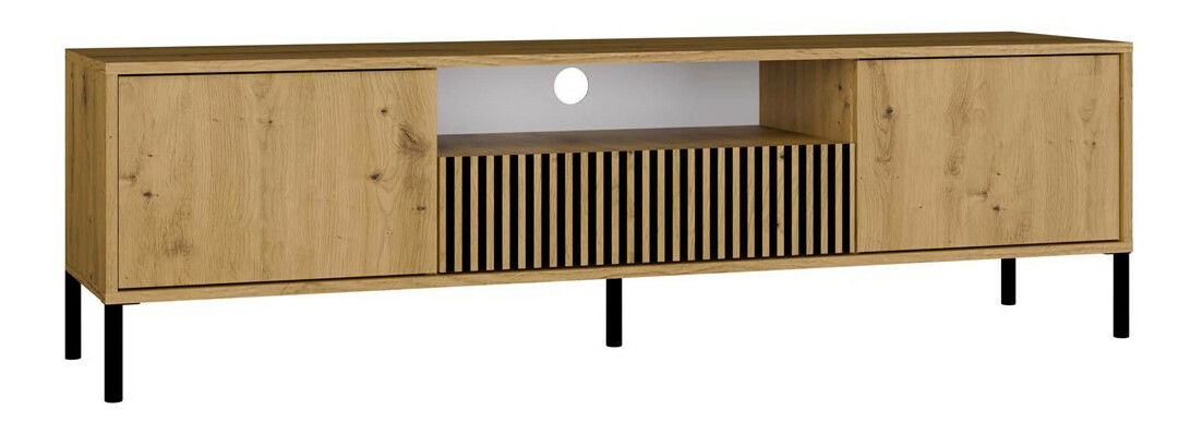 TV skříňka Kamarussa Slim 160 (dub artisan)