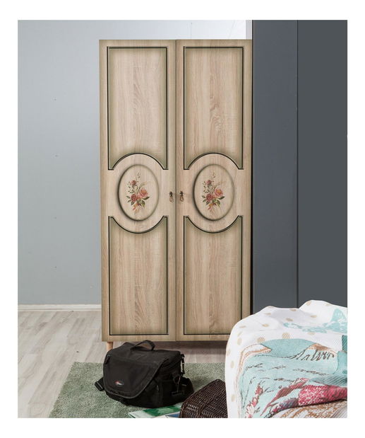 Šatní skříň Sirius 421 (dub sonoma)