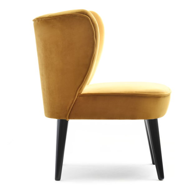 Relaxační křeslo Arginteno (medová + černá)