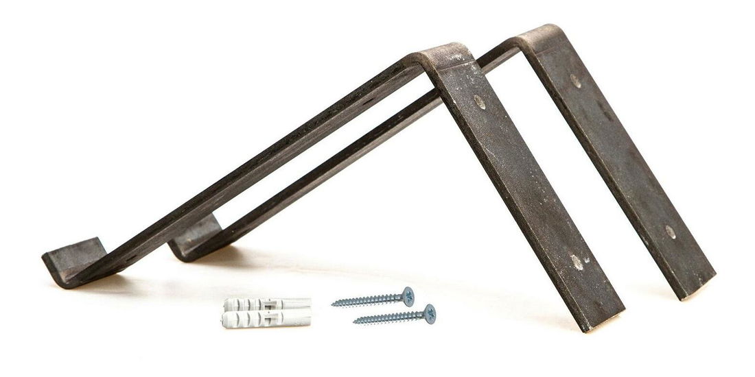 Set 2ks. polic Dupone 6 (ořech + černá)