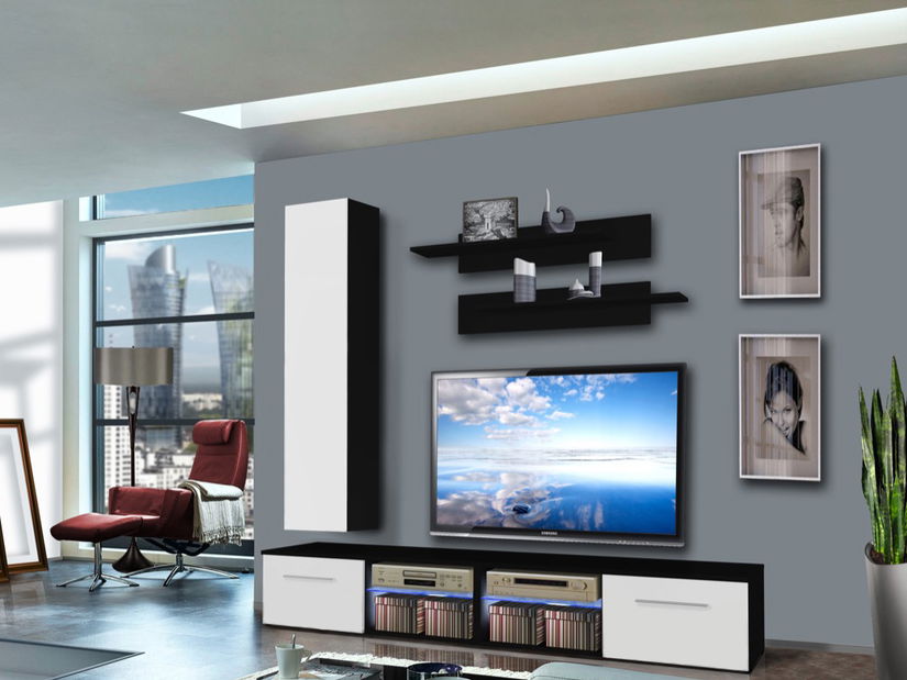 Obývací stěna Tubus 25 ZW TU D1 (s osvětlením)