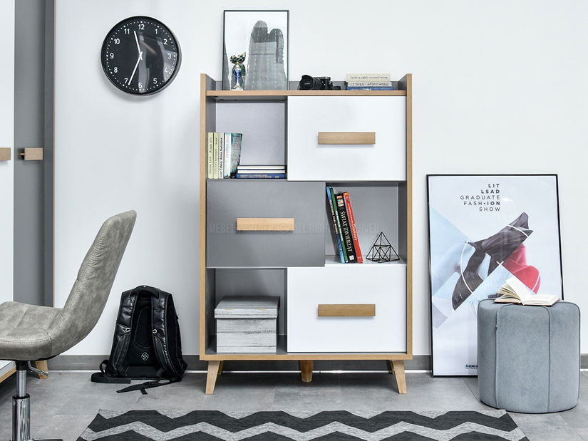 Komoda Sobrepuso S05 (bílá)