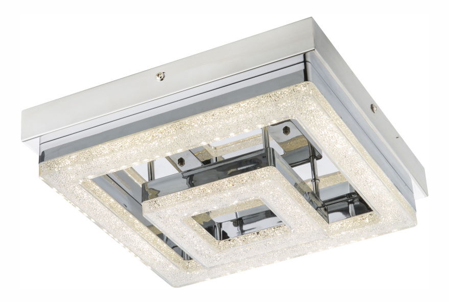 Stropní/nástěnné svítidlo LED Fogo 49246-16 (průhledná)