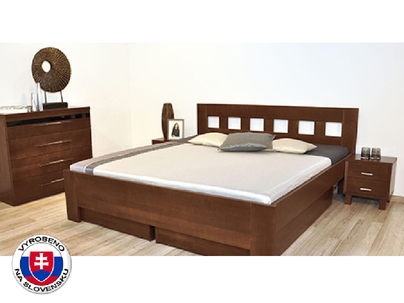 Jednolůžková postel 210x90 cm Jama Senior 