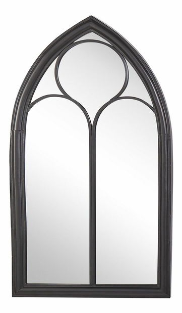 Nástěnné zrcadlo Tokabi (černá)