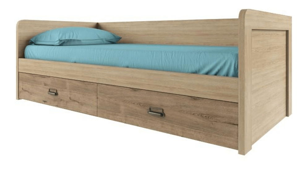 Jednolůžková postel 90 cm Mirach 2S/90 (s roštem a úl. prostorem)