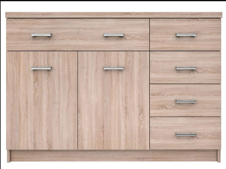 Komoda Tianna 2d5s (dub sonoma)