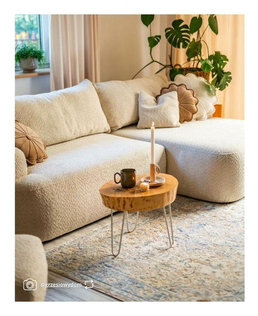 Rohová sedací souprava Olivo I (P) (béžová + černá)