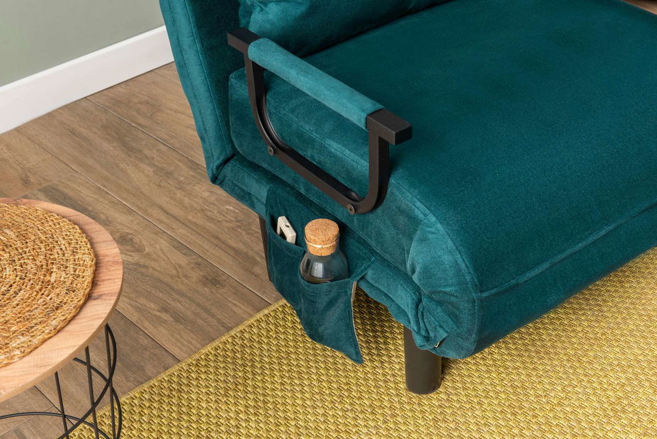 Křeslo Sentimento (petrolejová)