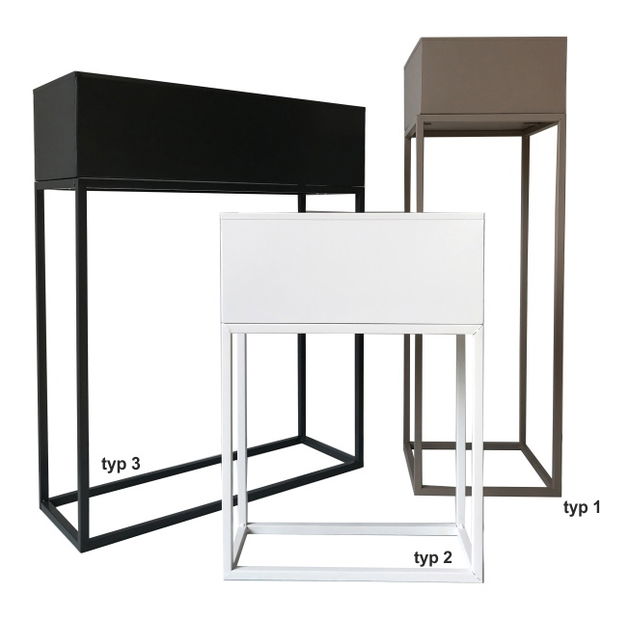 Mmá ultifunkčný kovový květináč TYP1 