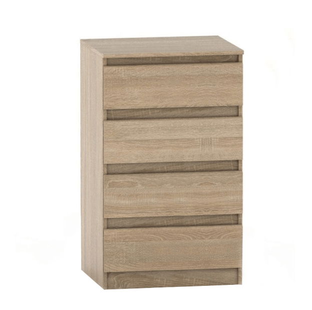 Komoda Hannah New 04 (úzká) (dub sonoma)