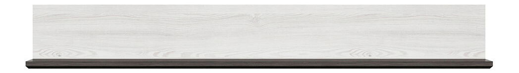 Police BRW Hesen P/2/18 (modřín sibiu světlý + borovice larico)