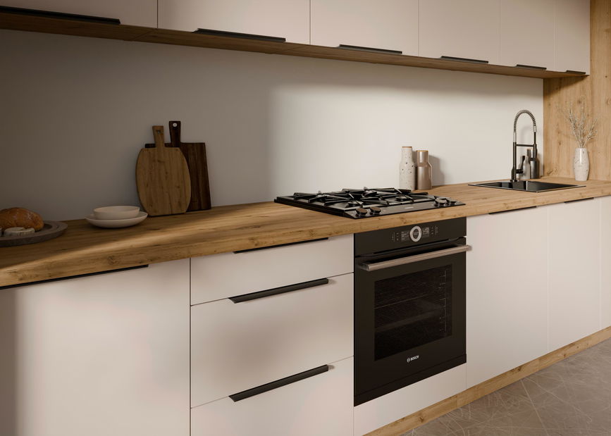 Horní kuchyňská skříňka Sayla 60 GU-36 1F (kašmír + dub artisan)