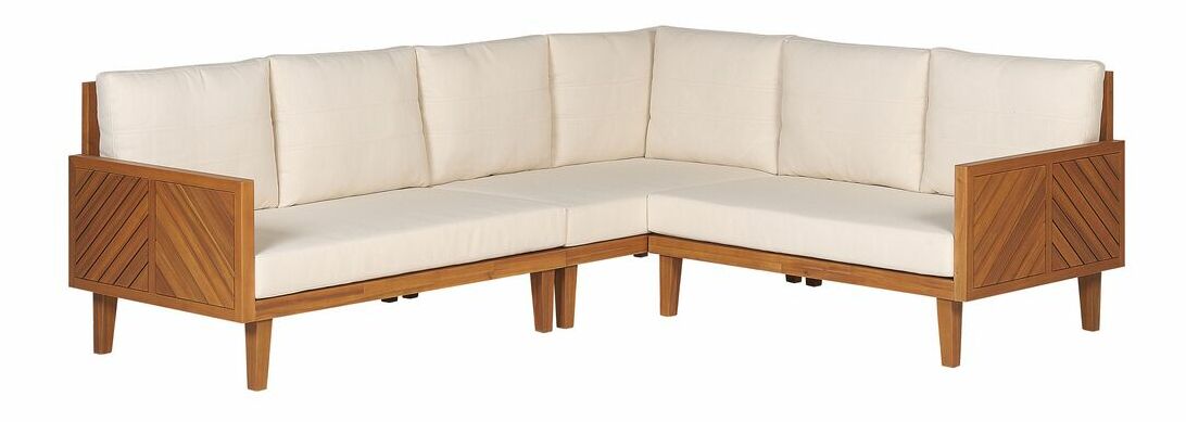 Zahradní sestava Blas (světlé dřevo)