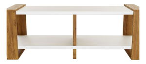 TV Stolek Nico (craft zlatý + bílá)