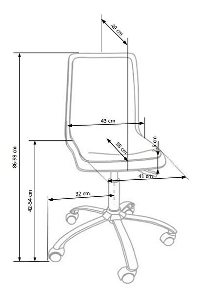 Kancelářská židle Jack