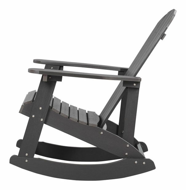 Zahradní houpací křeslo Adiro (tmavě šedá)