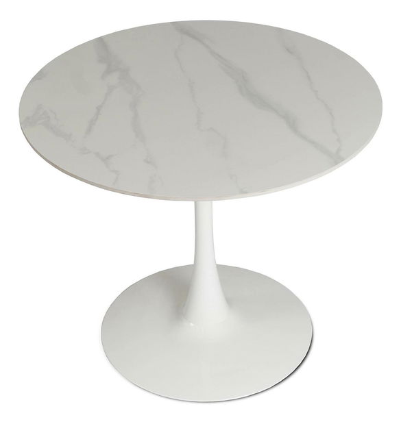 Jídelní stůl Simulacros (bílá) (pro 4 osoby)