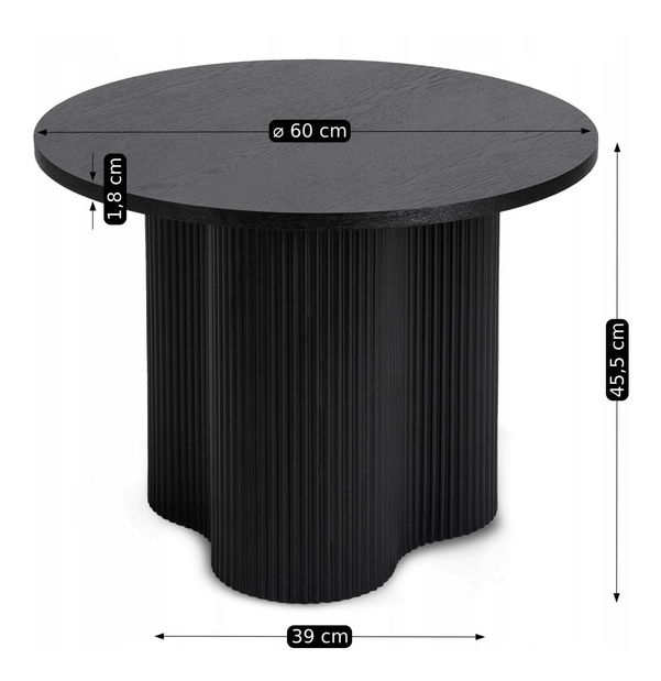 Konferenční stolek Aceitosas (černá)