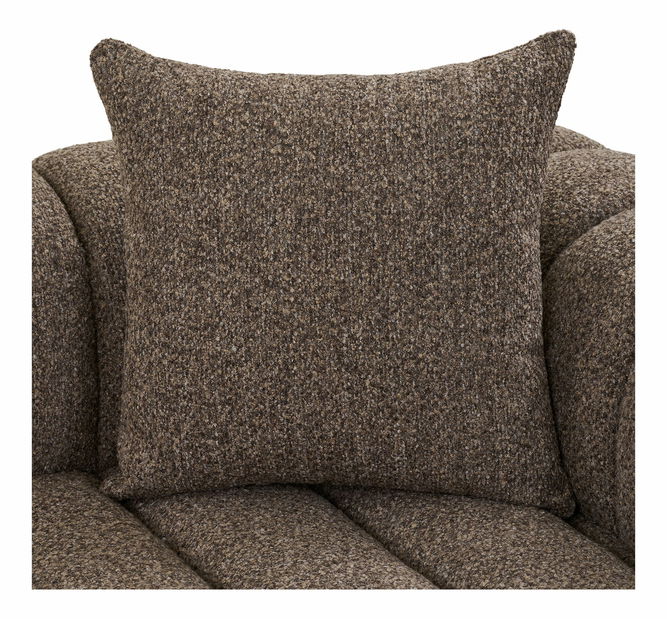 Rohová sedací souprava (P) Aeaveta 2 (hnědá)