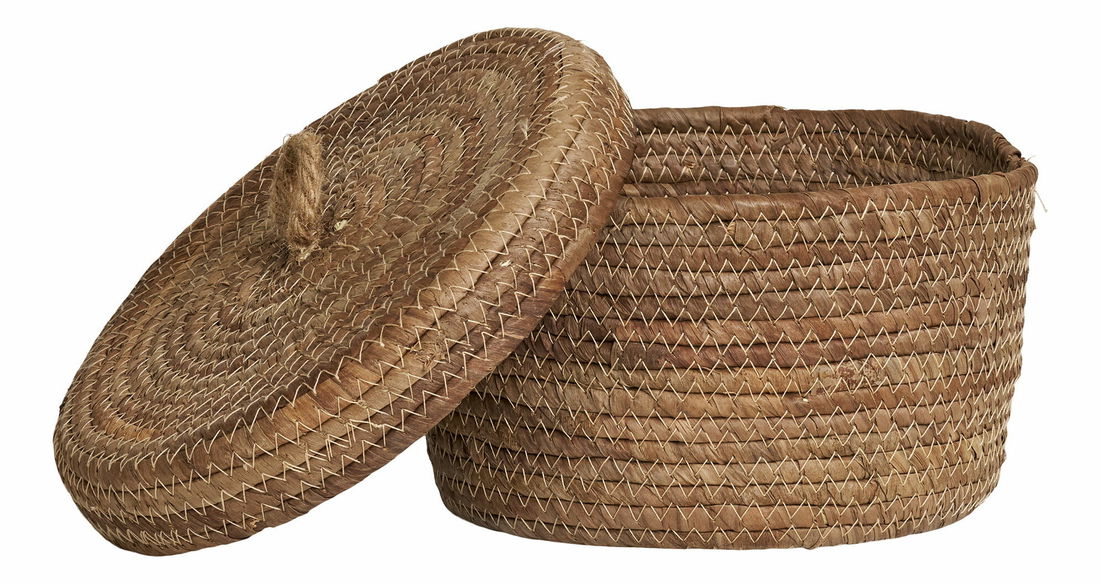 Set 2 ks košíků Dmimona (přírodní)