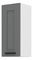 Horní kuchyňská skříňka Lucid 30 G 72 1F (dustgrey + bílá)